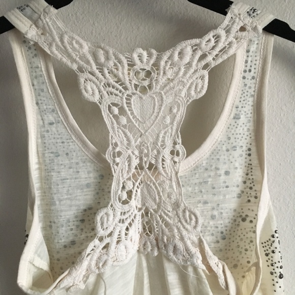 Anthropologie Studded Front Tank - Picture 4 of 5